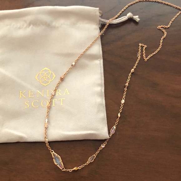 Kendra Scott Jewelry Kendra Scott Debra Choker Necklace Rose Gold Poshmark